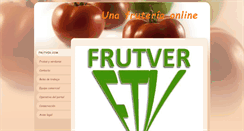 Desktop Screenshot of frutver.com